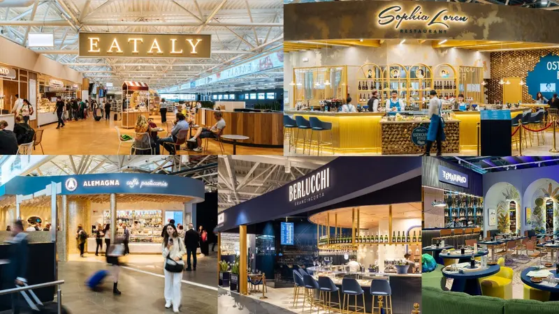 Food Hall_Fiumicino Airport