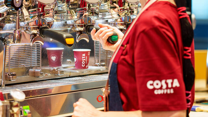 Costa Coffee_Fiumicino Airport_Rome