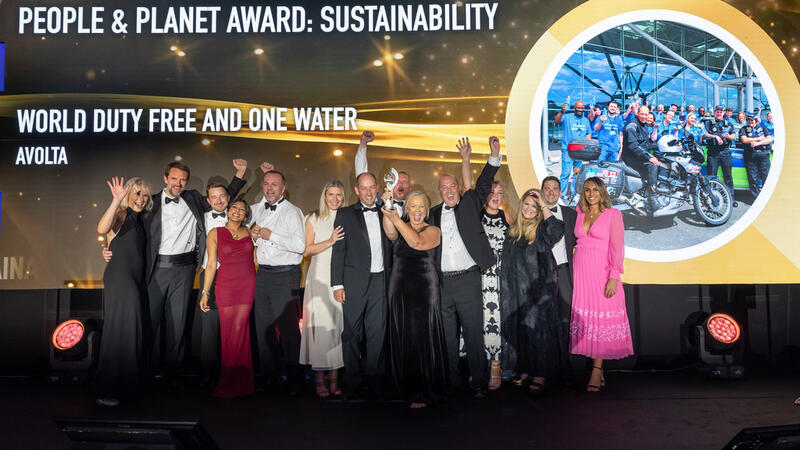 World Duty Free and One Water team_Frontier Award 2024