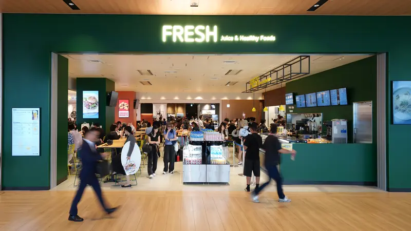Image of FRESH store front in KIX airport