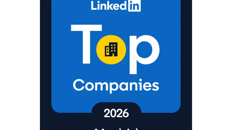 Logo Linkedin Top Companies Madrid 2026