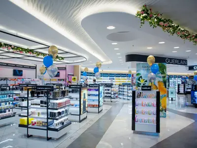Duty Free St Petersburg Beauty Area