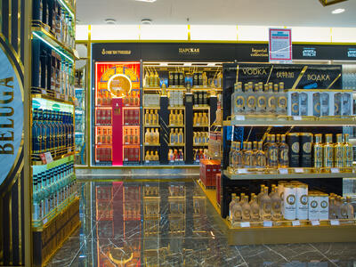 Duty Free St Petersburg Liquor Area 2
