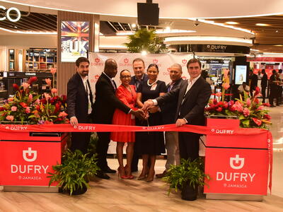 Dufry_Montego Bay Duty Free_MBJ_Ribbon cutting.JPG