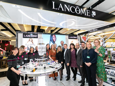 Lancôme Counter Inauguration_World Duty Free_Dufry Team photo
