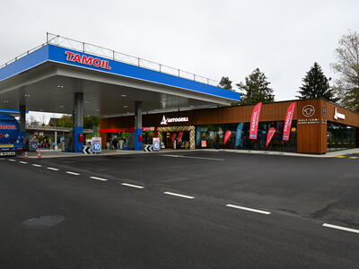 A Tamoil petrol station