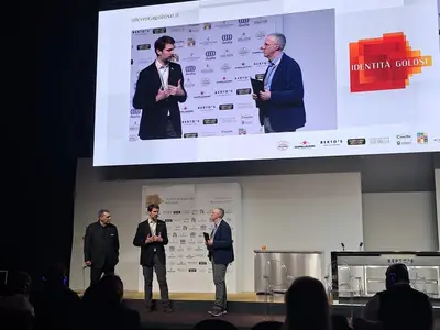 Luis Marin, President & CEO EMEA, Avolta speaking at Identità Golose