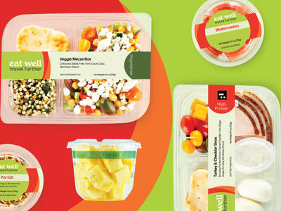 Salads and healthy food