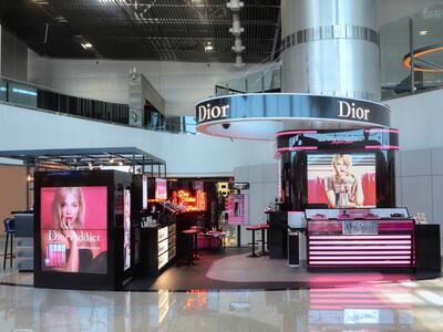 Dufry Dior Pop up Store - Guarulhos T3 1