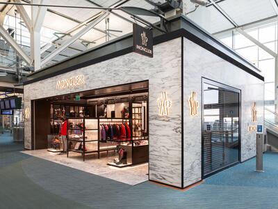 Hudson Group Debuts First North American Duty-Free Moncler Boutique at Vancouver International Airport - Dufry - 140219 2