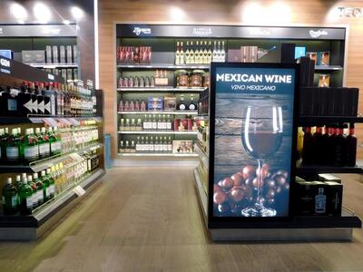 Mexico City International Airport T2_Dufry_liquor 4