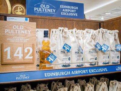 Old Pulteney Limited Edition - Edinburgh - Dufry 6