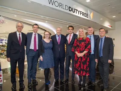 Ribbon cut - World Duty Free Gatwick North - Dufry 2