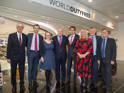 Ribbon cut - World Duty Free Gatwick North - Dufry 2