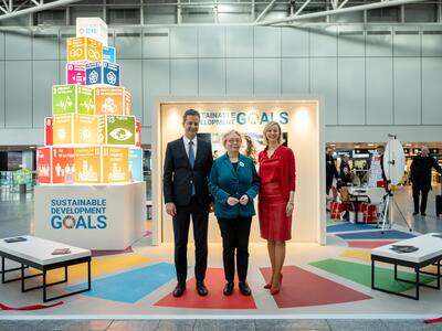 UN Geneva and the Dufry Group Launch Global Goals Awareness-Raising Campaign at Zürich Airport 2