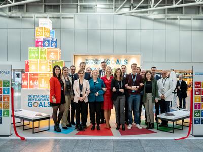 UN Geneva and the Dufry Group Launch Global Goals Awareness-Raising Campaign at Zürich Airport 3