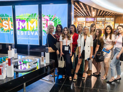 World Duty Free launches Summer Festival 2019 at Gatwick Airport - Dufry - Blogger Guests - 3