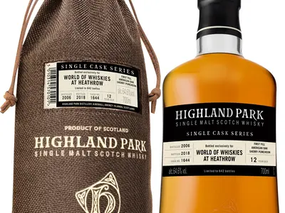 World Duty Free presents Highland Park exclusive Single Cask bottling at Heathrow - Dufry - 1