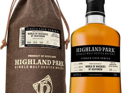World Duty Free presents Highland Park exclusive Single Cask bottling at Heathrow - Dufry - 1