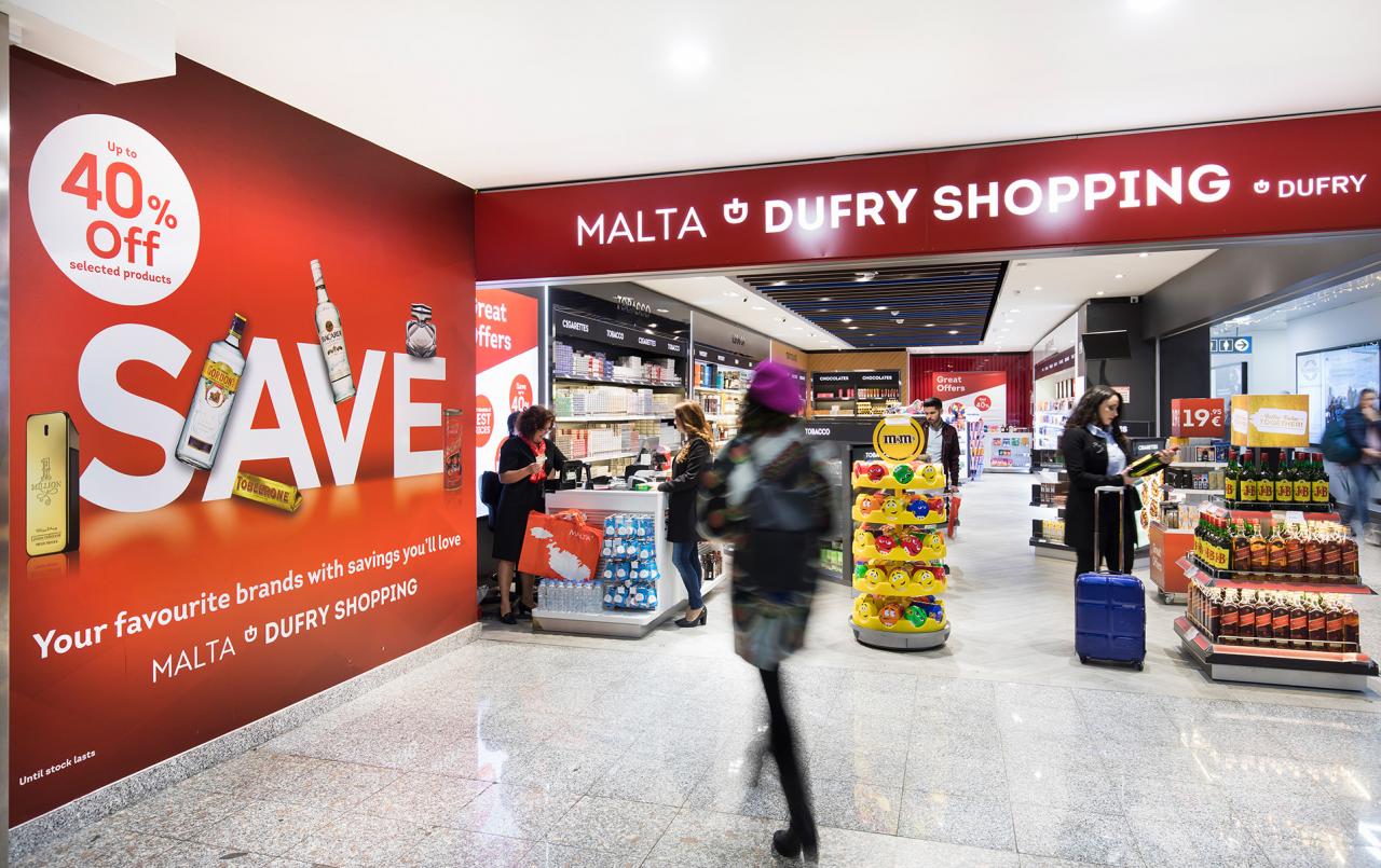 Dufry unveils its new walk-through store at Malta International Airport