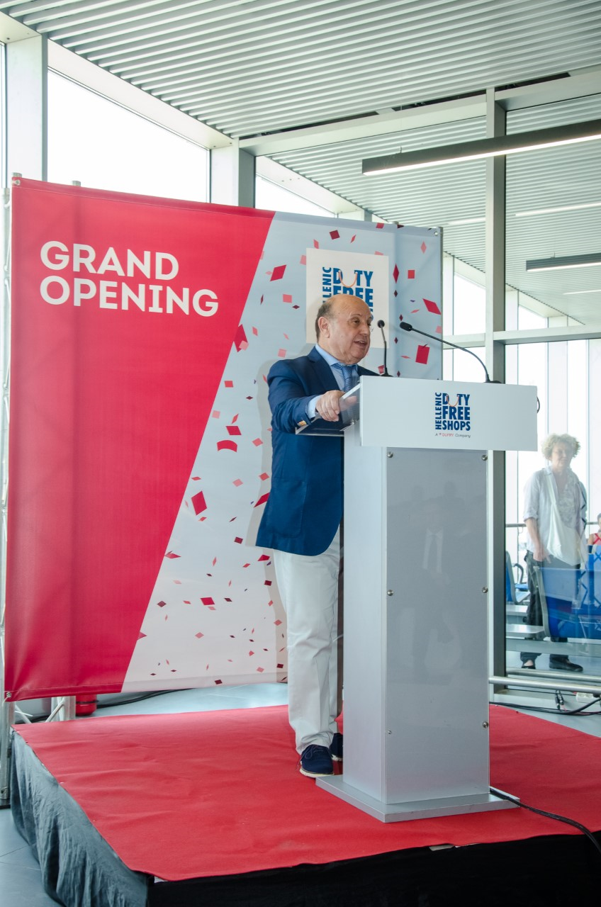 Inauguration of the fully refurbished facilities of Heraklion Airport  “Nikos Kazantzakis and the Duty Free Shops