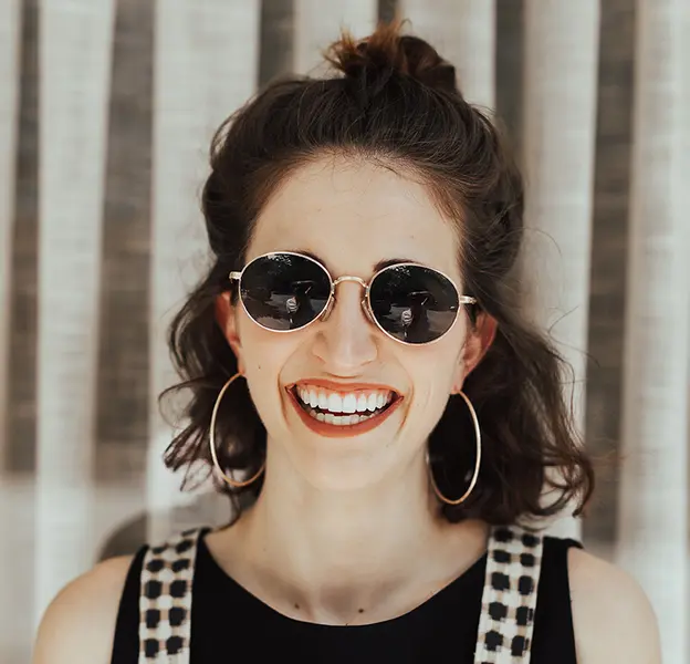 lady smiling